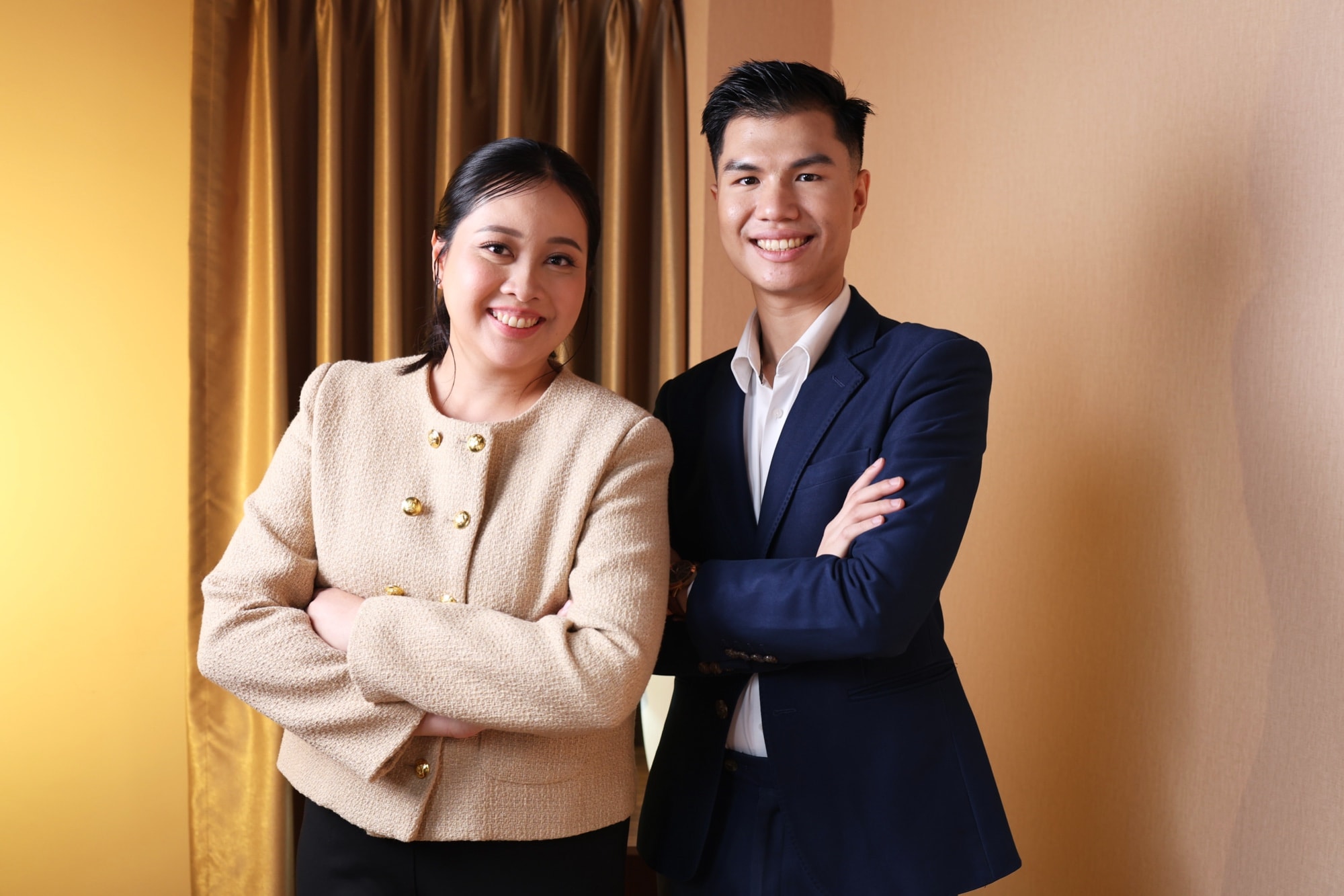 ปิง สุคนธ์ กมลสัมฤทธิชัย และ แพท ชนาภัทร อัมรินทร์พรชัย